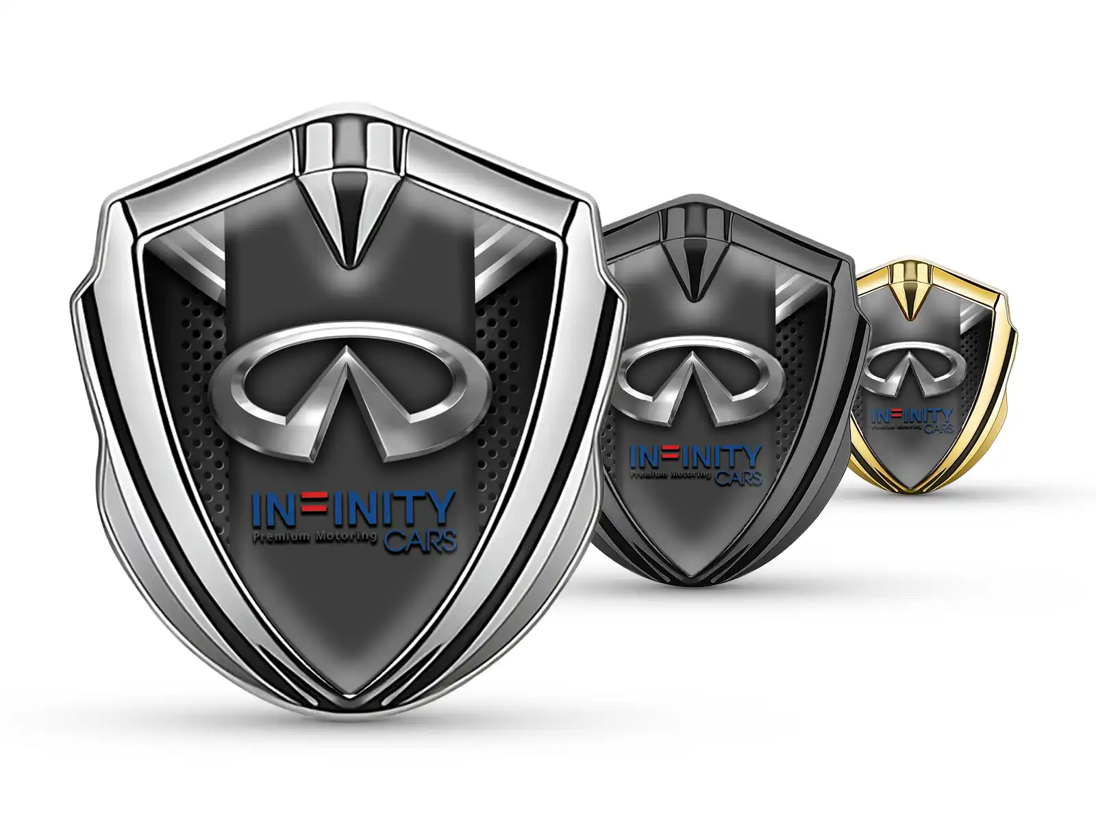 Infiniti Emblème Aile Insigne Look Course Brillant